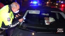 Rus turist polislerden kaçtı, yakalanınca kendini araca kilitledi