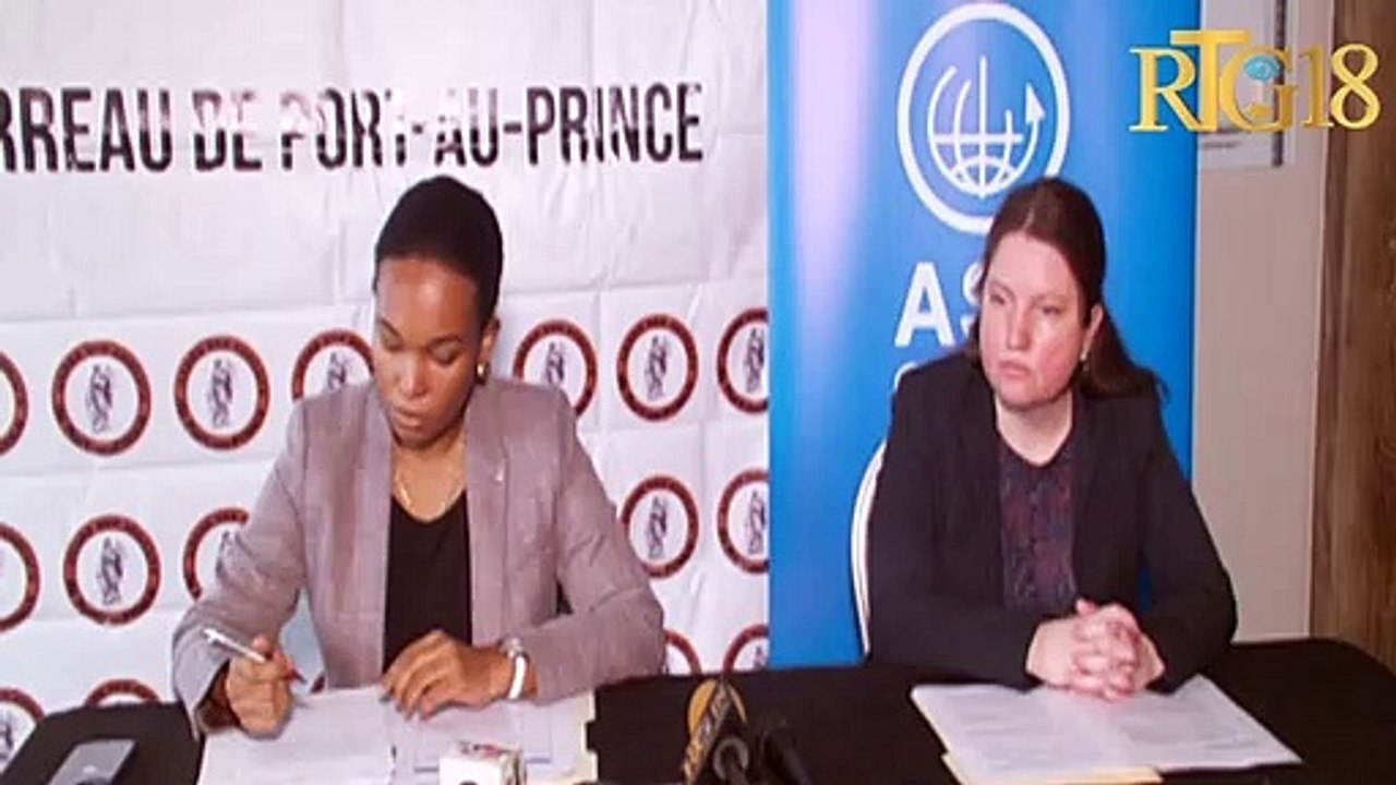 Bawo pòtoprens nan tèt kole ak avoka san fwontyè Canada klotire 3 jounen fòmasyon pou avoka nan bawo