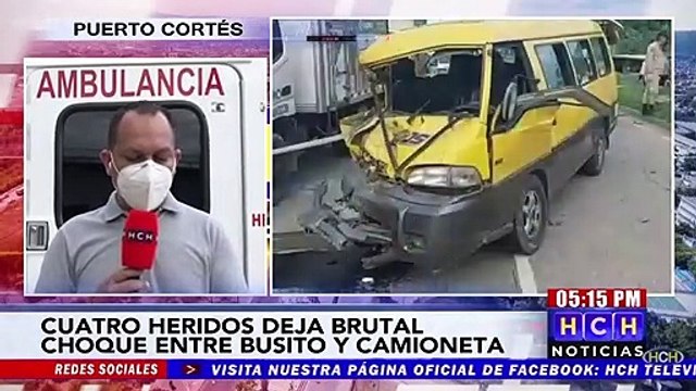 Brutal accidente vial deja varias personas heridas en Puerto Cortés