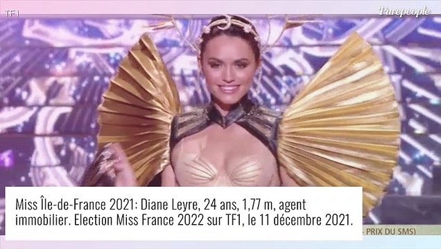 Diane Leyre élue Miss France 2022 : Miss Île-de-France 2021 couronnée