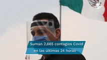 Suman este sábado 235 muertes y 2 mil 665 casos de Covid en México