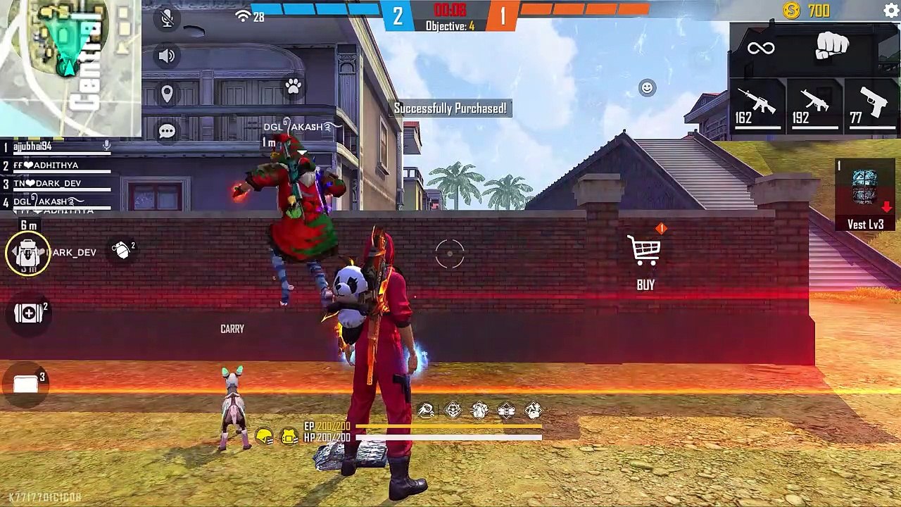 I Meet Fake Thara Bhai Joginder in Clash Squad Rank Gameplay - Garena Free Fire- Toal Gaming