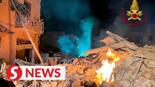 About a dozen missing in Sicily as building collapses