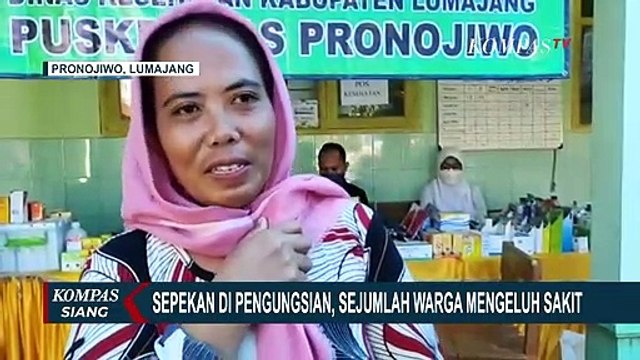 Sejumlah Warga Keluhkan Sesak Napas, Pusing, dan Gatal-Gatal Setelah Sepekan di Pengungsian