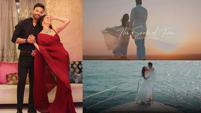 Ankita Vicky Pre Wedding: शादी से पहले अंकिता को बॉलीवुड स्टाइल में विक्की ने किया Kiss | FilmiBeat