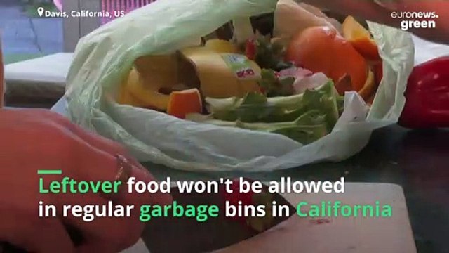 California is banning food from landfills and turning it into energy instead