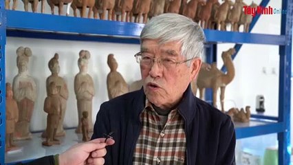 Trung Quốc khai quật tượng phật dát vàng hơn 2000 năm tuổi