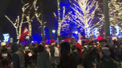 Tens of thousands protest COVID-19 measures in Vienna