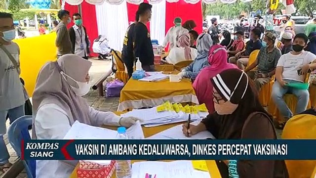 10.000 Stok Vaksin Akan Kadaluwarsa Akhir Desember 2021, Dinkes Kabupaten Banjar: Percepat Vaksinasi