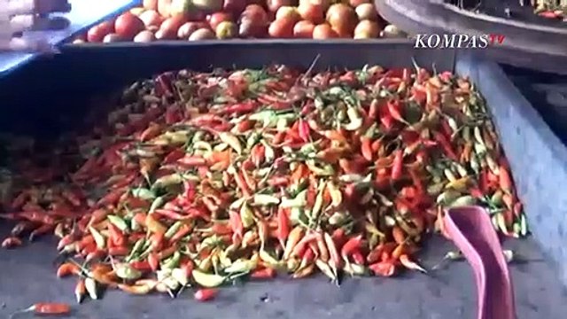 Harga Cabai Rawit Naik di Pasar Caruban, Sentuh Harga Rp 60.000,- Per Kilogramnya