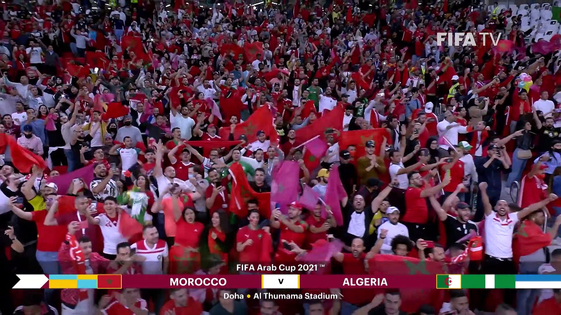 Coupe Arabe : Résumé du match Algérie - Maroc (2-2 / tab 5-3) - Vidéo  Dailymotion