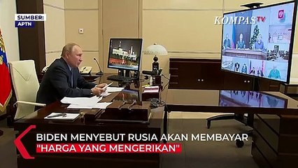 Presiden Biden Peringatkan Presiden Putin Soal Serangan ke Ukraina