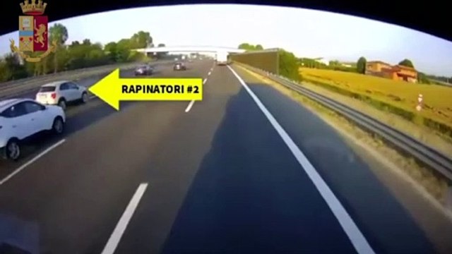 Assalto al portavalori Modena, il video della rapina