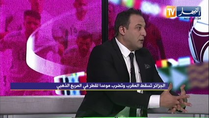 الجزائر تسقط المغرب وتضرب موعدا لقطر في المربع الذهبي
