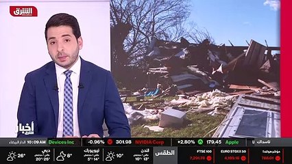 ...اجتاحات اذا ولاية اميركية وسط وجنوب البل...