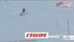 Clément Noël meilleur temps de la 1ère manche du slalom de Val d'Isère - Ski - CM (H)