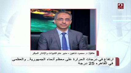 تغيرات في الطقس وفرص لسقوط الأمطار ..تعرف على التفاصيل من د. محمود شاهين