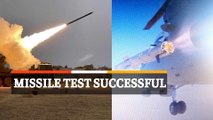 WATCH: Indigenous Missiles SANT & Pinaka-ER Successfully Tested By DRDO