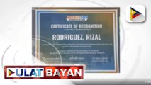 Rodriguez, Rizal, isa sa top perfoming LGUs pagdating sa pagbabakuna vs. COVID-19