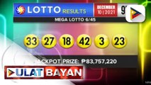 Lotto player mula sa Santa Rosa, Laguna, nanalo ng higit P83M jackpot prize sa Mega Lotto 6/45