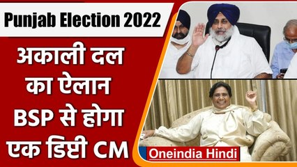 Download Video: Punjab Election 2022: Sukhbir Badal बोले- सत्ता में आए तो BSP से होगा एक Deputy CM | वनइंडिया हिंदी