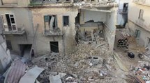 Ravanusa (AG) - Esplosione e crollo palazzina: il day after (12.12.21)