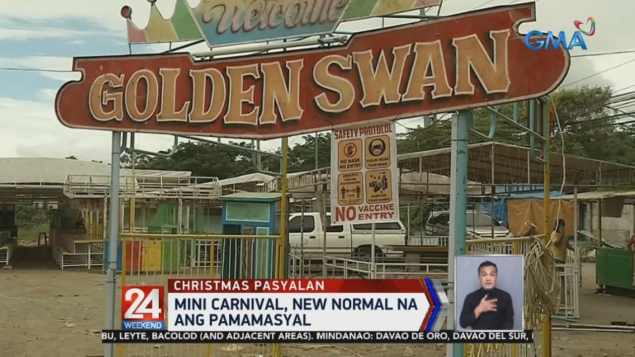 Mini carnival, new normal na ang pamamasyal | 24 Oras Weekend