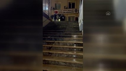 Lüks otomobillerin farlarını çaldığı belirlenen şüpheli yakalandı