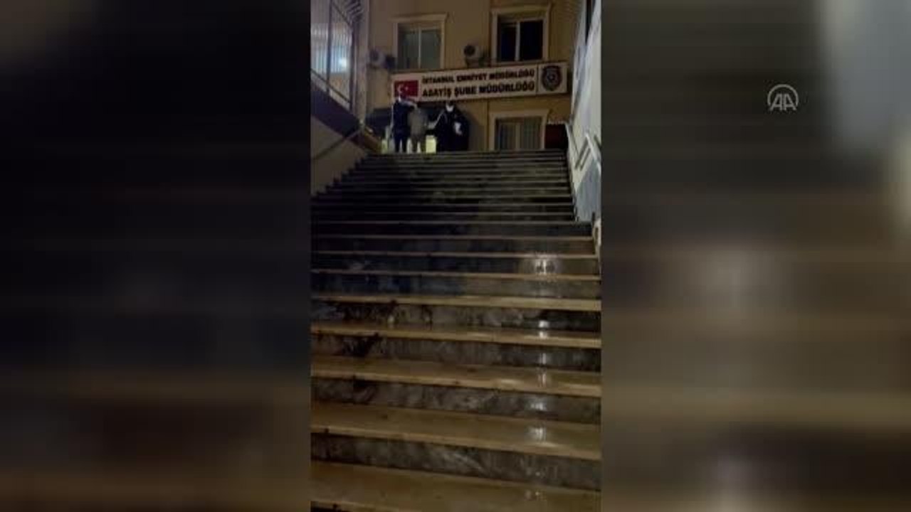 Lüks otomobillerin farlarını çaldığı belirlenen şüpheli yakalandı