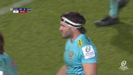 Скачать видео: Exeter Chiefs vs. Montpellier Herault Rugby - Match Highlights