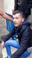 Esenler'de telefon hırsızını vatandaşlar yakaladı