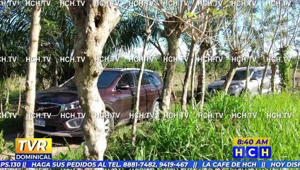 Encuentran dos vehículos abandonados en Olanchito, Yoro
