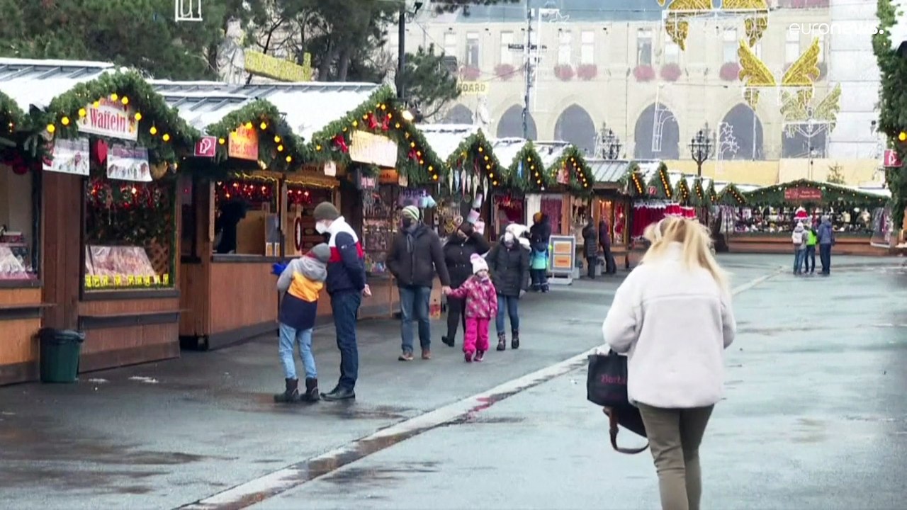 Weihnachtsmarkt in Wien - Lockdown in Österreich fast überall zu Ende