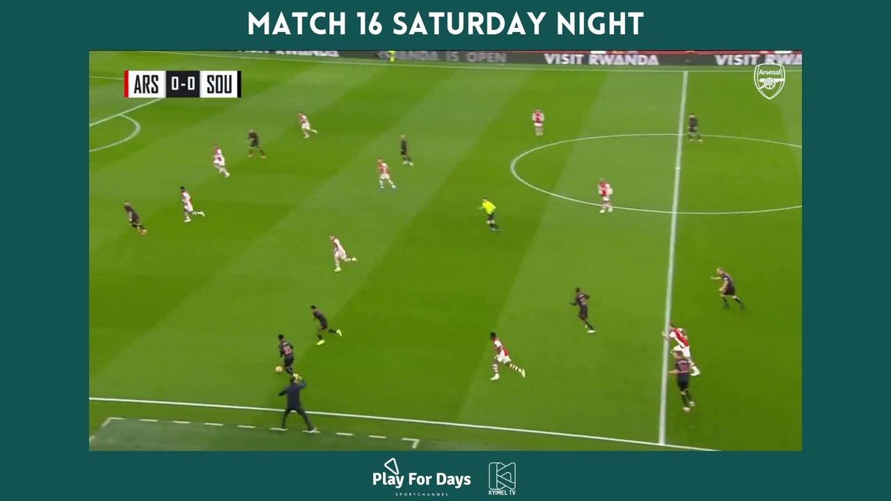 Epl Match 16 Saturday Night Highlights 6 Match Video Dailymotion