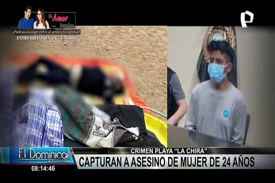 Capturan a sujeto que mató a su expareja y luego abandonó el cuerpo en playa La Chira