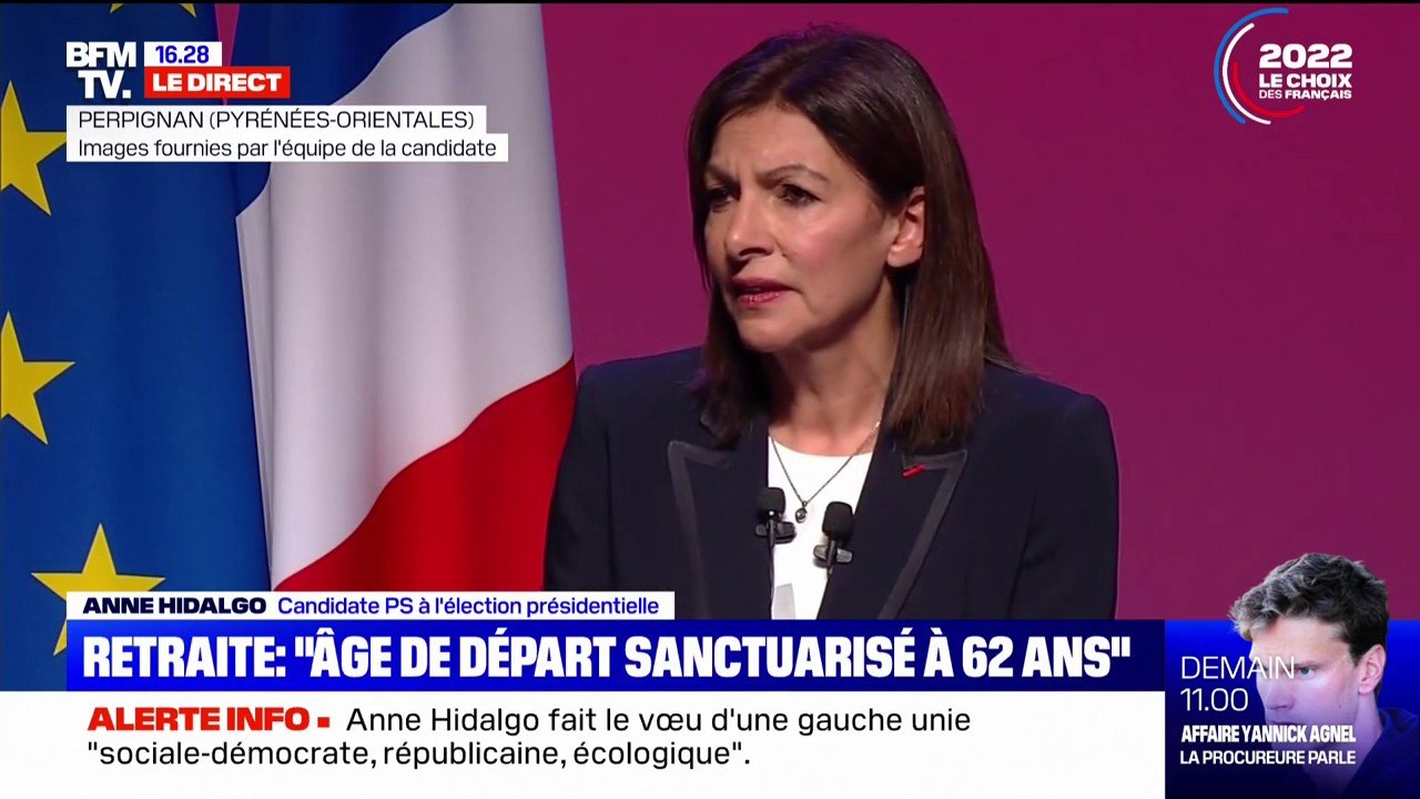 Anne Hidalgo dénonce "une droite qui court après l'extrême droite, aux mépris des libertés garanties dans notre constitution"