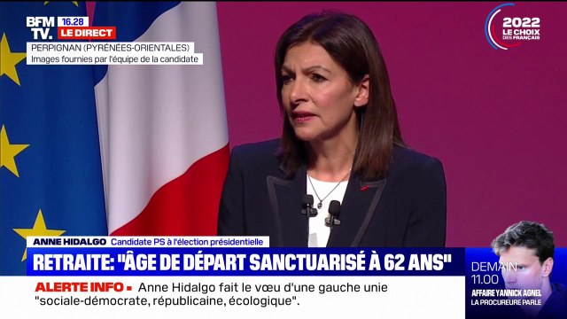 Anne Hidalgo dénonce une droite qui court après l'extrême droite, aux mépris des libertés garanties dans notre constitution