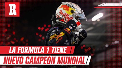Max Verstappen nuevo campeón de mundo