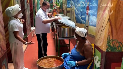 حساء يومي لفقراء في هافانا في خضم الأزمة الاقتصادية في كوبا