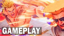 Street Fighter 5 : LUKE GAMEPLAY OFFICIEL