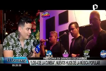 “Los 4 de la cumbia”: nuevos hijos de la música popular se imponen en escenarios de todo el país