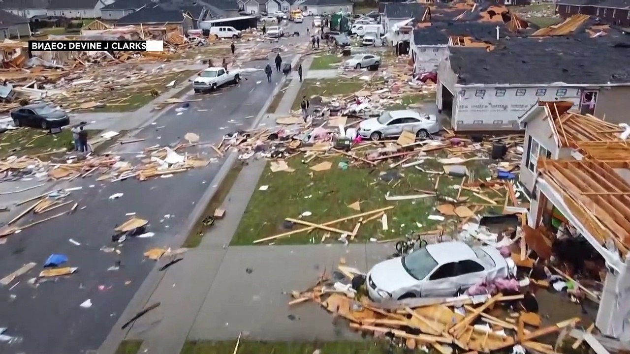 Число жертв серии торнадо в США растёт