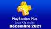 Playstation Plus : Les Jeux Gratuits de Décembre 2021