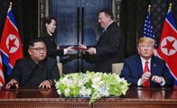 Trump, Kim Jong-un'a 