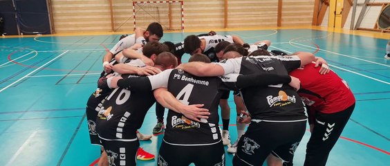 Dernier match de l'année victoire contre Aunis 34 - 32 le 12/12/2021