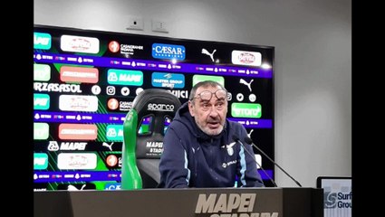 SASSUOLO - LAZIO 2-1 - LA CONFERENZA DI SARRI DAL MAPEI STADIUM