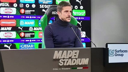 SASSUOLO - LAZIO 2-1, LA CONFERENZA STAMPA DI DIONISI