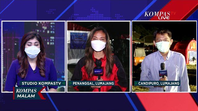 12 Desember 2021, Ini Kondisi Malam Hari Posko Pengungsian Bencana Gunung Semeru di Lumajang