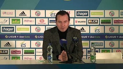 La déception de Julien Stéphan après la défaite face à Marseille (0-2)