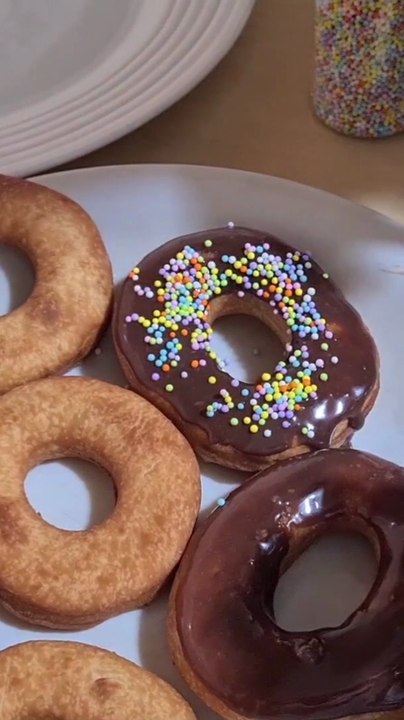 Donuts recipe/Eggless donuts/chocolate donuts
